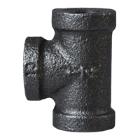 TEE BLK MALLEABLE PIPE 1/4