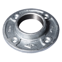 FLOOR FLANGE MALLBLE GALV 2