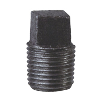 PLUG BLACK MALLEABLE 1/8