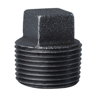 PLUG BLACK MALLEABLE3/4