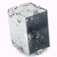 SWITCHBOX STL 2-1/2IN W/O EARS