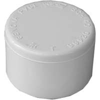 PRESSURE CAP PVC SLIP 3/4