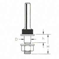 60-100 ROUTER BIT 1/4 ARBOR