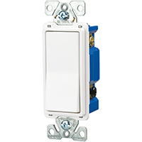 SWITCH QUIET DECR 4WAY 15A WHT