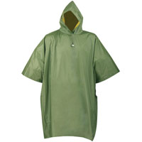 Rain Suit Poncho Olive 52x80