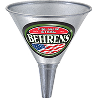 FUNNEL W/SCRN STL GALV 1QT 7IN