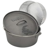 OVEN DUTCH W/LID &BASKET 20 QT