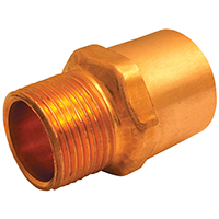 ADAPTER MALE COPPER 1/2X3/4