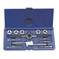 12Pc Fraction Tap & Die Set