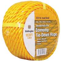 Wellington 15013 Rope, 3/8 in Dia, 50 ft L, 230 lb Working Load,