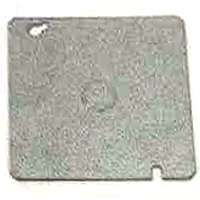 4 11/16" STEEL BOX COVER 1/2" KO