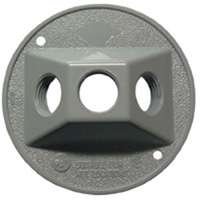 GRY WP RND Lamp Cover          *