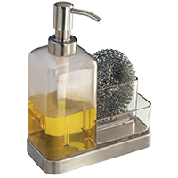 SOAP DISH -SPONGE CADDY SS