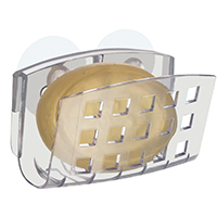 SOPORTE PLASTICO JABONERA