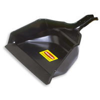 X144-12 BIG DUST PAN W/RBR LIP