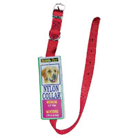 COLLAR NYLON RED 14X5/8