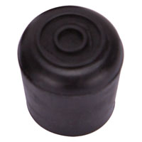 TIP FURNITURE LEG 1-1/4IN BLK
