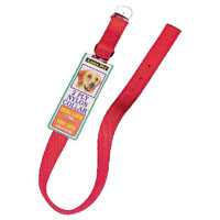 COLLAR 2PLY NYLON RED 1X27IN