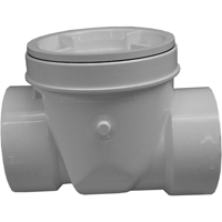 Valve Pvc Backwater 3in