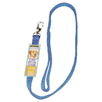 LEASH DOUBLE NYLON BL 1INX6FT