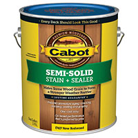 STAIN SEMISOL OIL VOC REDWD GA