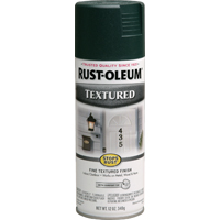 RUST-OLEUM STOPS RUST 7222830 Textured Spray Forest Green, Solvent-Like,