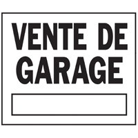 VENTE DE GARAGE