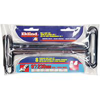 HEX KEY SET T-HANDLE EKLIND 3319