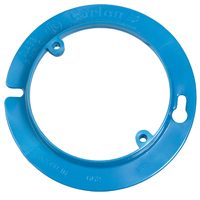 Carlon A471RR Plaster Ring, 4 in Dia, 1/2 in L, 4 in W, Round, 1 -Gang, PVC,