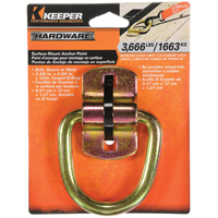 KEEPER 04529 Anchor Point Wire Ring, Heavy-Duty, Steel