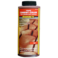 QUI-131703 CEMENT COLOR 10OZ RED