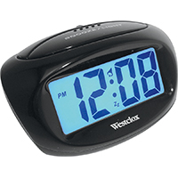 WES-70043X ALARM CLOCK 1 LCD DIS