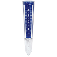 RAIN GAUGE CLEAR VU 12-1/2 LGT