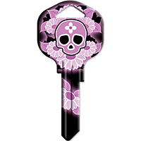 15005-KW1-SKLP KEYBLANK SKULL