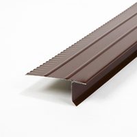 DRIP STRIP - ALUMINUM BROWN 4-1/