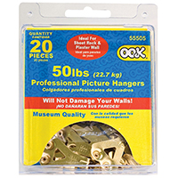 20PK 50LB BRS Hangers