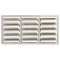 MAS-EAC16X8W EAVE VENT 16X8 WHT