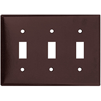 WALLPLAT TOGGLE 3G BRWN