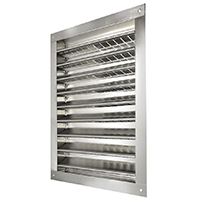 LOUVER RETANGULAR 18 X 24 RECESS