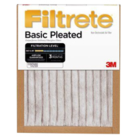 ** 16X20X1 PLEATED AIR FILTER