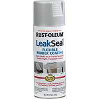 RUST-OLEUM 267972 LeakSeal Flexible Sealer, Aluminum, 12 oz, Aerosol Can