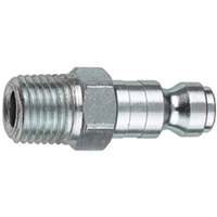 Tru-Flate 12-125 Hose Plug, 1/4 in, MNPT, Steel