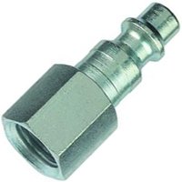 Tru-Flate 12-537 Plug, 3/8 in, FNPT, Steel