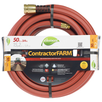 SWAN Element ContractorFARM ELCF34050 Water Hose with Brass Coupling, 50 ft