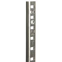 SHELF STANDARD ZINC 1PK 48IN