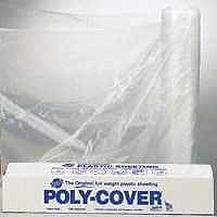 POLY FILM 8.3X100FT 6MIL CLEAR