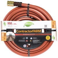 SWAN Element ContractorFARM ELCF34100 Water Hose with Brass Coupling, 100 ft