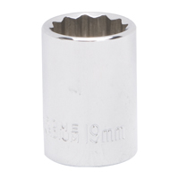 SOCKET STD 19MMX12PT 1/2DRIVE