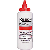 CHALK 8R RED ULTRAFINE 8OZ