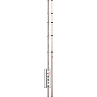 Bosch 06-816C Telescoping Leveling Rod Rectangular, Feet/10ths/100ths
